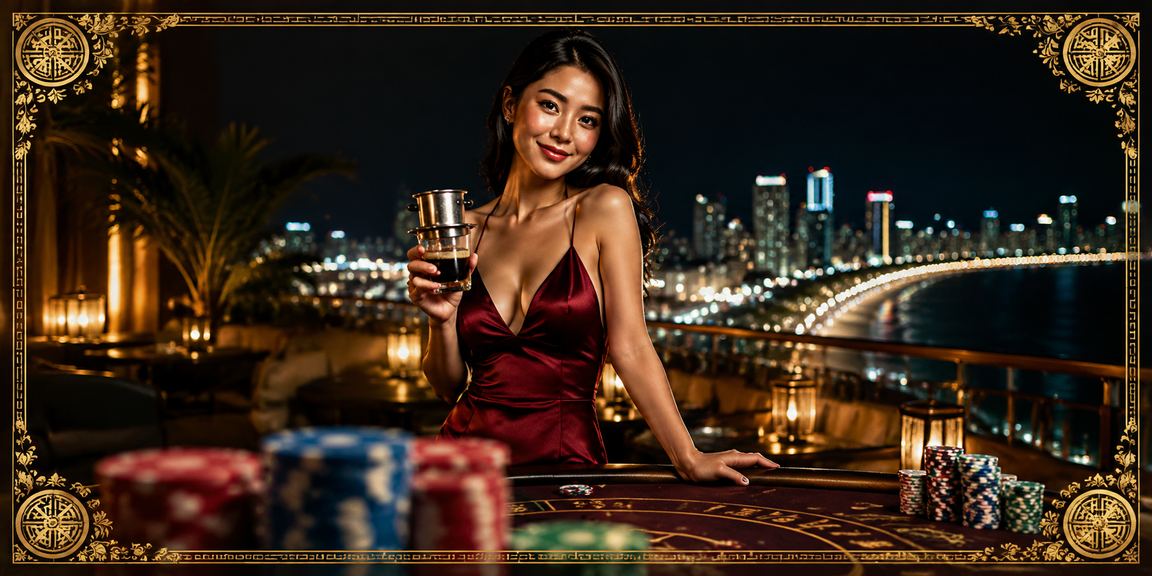 Người dùng Đà Nẵng dùng ứng dụng wynn09 bên ly cà phê