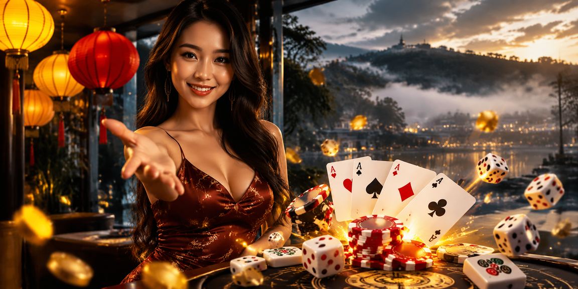 Không khí chơi bài và giải trí tại phố đèn lồng Hội An về đêm