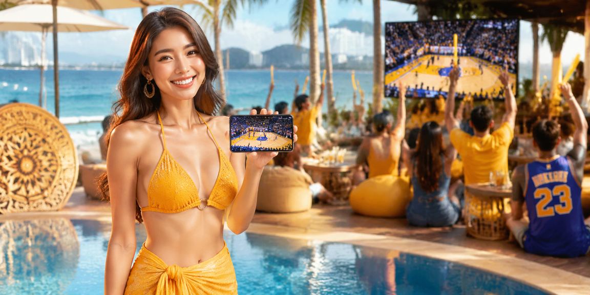 Người dùng Vũng Tàu xem kèo bóng rổ và cá cược thể thao qua điện thoại